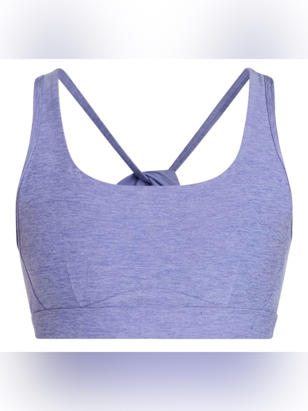 ButterCore Lavender Knot-Back Sports Bra - Athletics Work